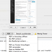 PDF auf Mac erstellen