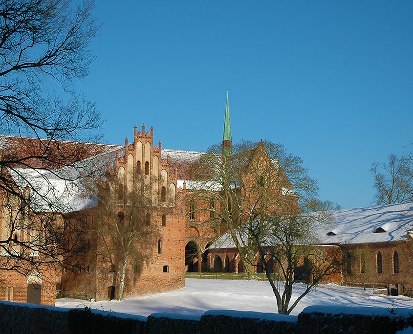 Kloster Chorin im Winter