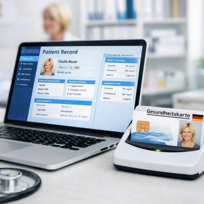 20251217 1018 Digitale Patientenakte Anzeige remix 01kcnskd00ejnrnvqqzvwcesta